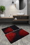 Mijölnir Stella - Red Juego de Alfombrillas de Baño de Acrílico (3 Piezas)